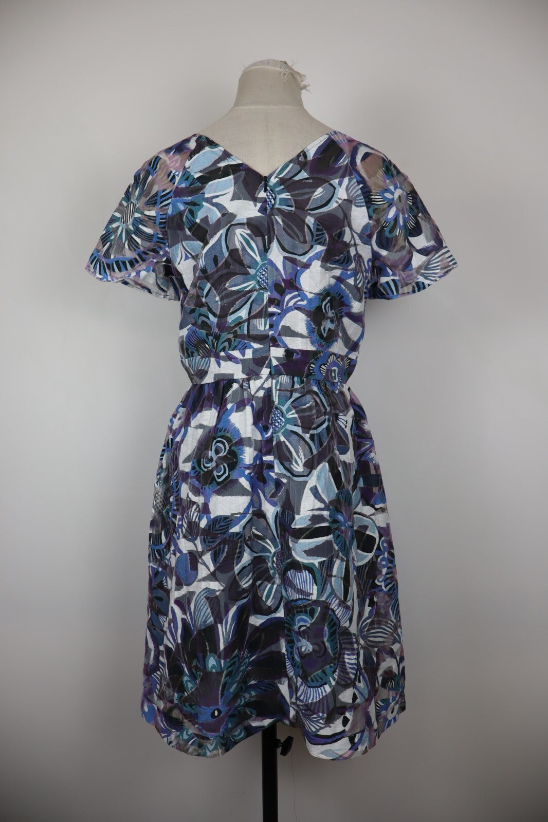 MAX & CO VESTITO ABITO DONNA TG. M WOMAN CASUAL VINTAGE DRESS CERNIERA