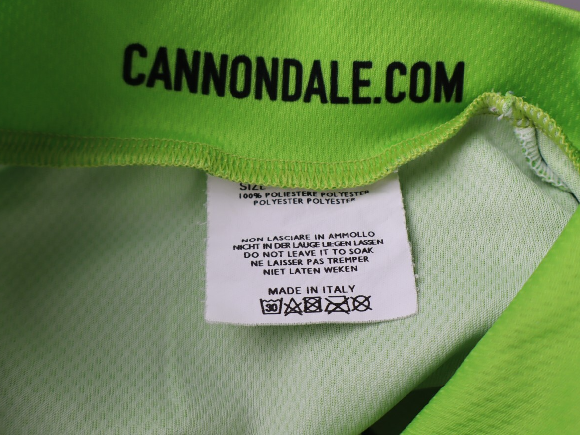 UCI WORLD TOUR 2012 MAGLIA CICLISMO CYCLING UOMO TG M MAN SHIRT SPORT CANNONDALE