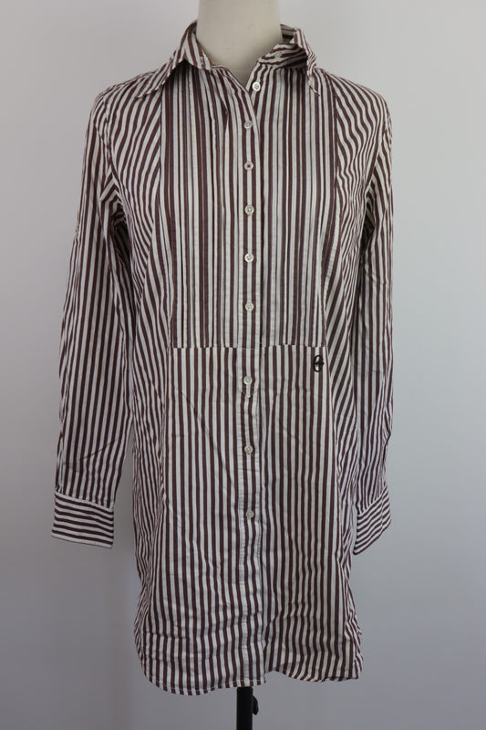 CONTE OF FLORENCE VESTITO A CAMICIA DONNA TG. M WOMAN CASUAL VINTAGE DRESS