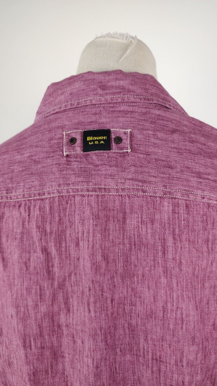 BLAUER CAMICIA DONNA TG. L WOMAN SHIRT CASUAL VINTAGE LINO