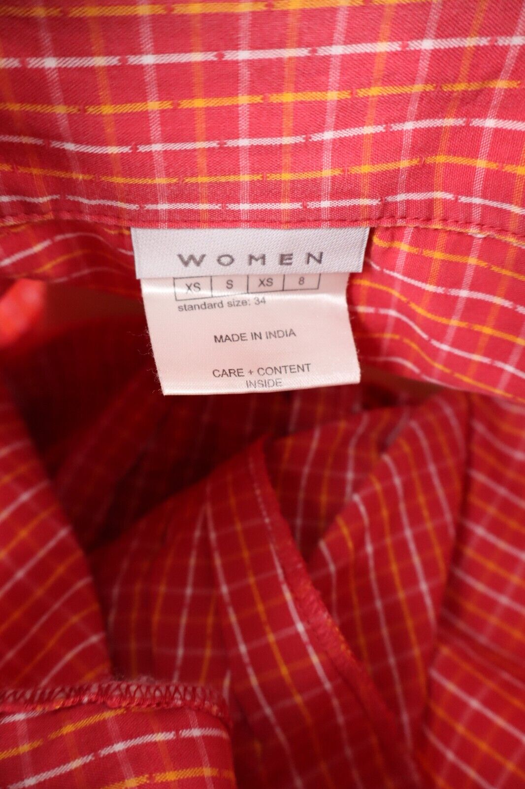 JACK WOLFSKIN CAMICIA DONNA TG. XS WOMAN SHIRT CASUAL VINTAGE COTONE