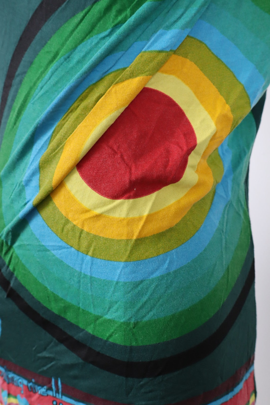 DESIGUAL MAGLIA DONNA TG. S WOMAN CASUAL VINTAGE T-SHIRT  TOP CANOTTA