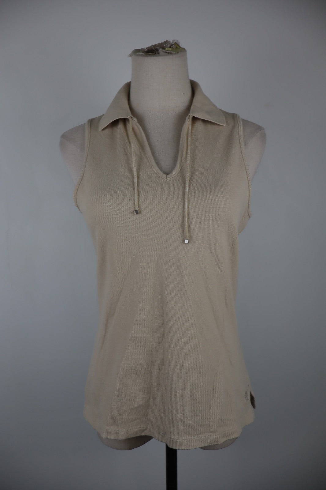 HENRY COTTON'S POLO SMANICATA MAGLIA DONNA 42 WOMAN SHIRT CASUAL VINTAGE COTONE