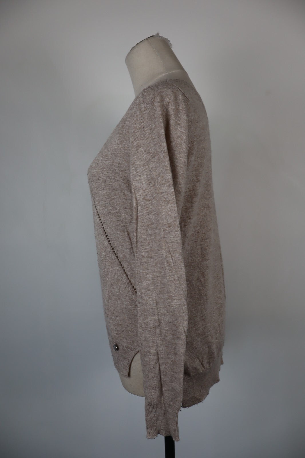 LIU JO MAGLIONE MAGLIA DONNA TG S WOMAN SWEATER VINTAGE CASUAL LANA WOOL