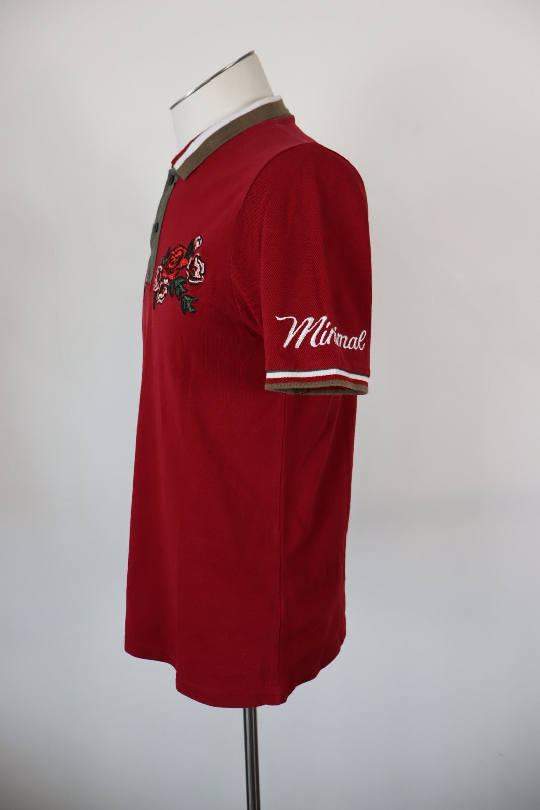 MINIMAL MNML MAGLIA POLO COTONE UOMO TG. M  MAN SHIRT CASUAL VINTAGE COTTON