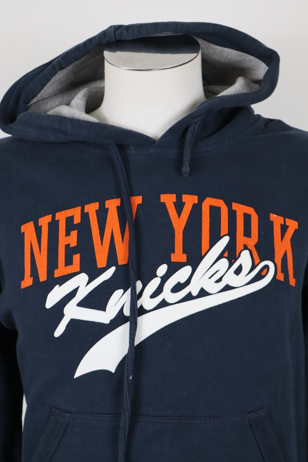 ADIDAS NBA FELPA KNICKS NEW YORK BASKET CAPPUCCIO UOMO XS MAN SPORT  SWEATSHIRT
