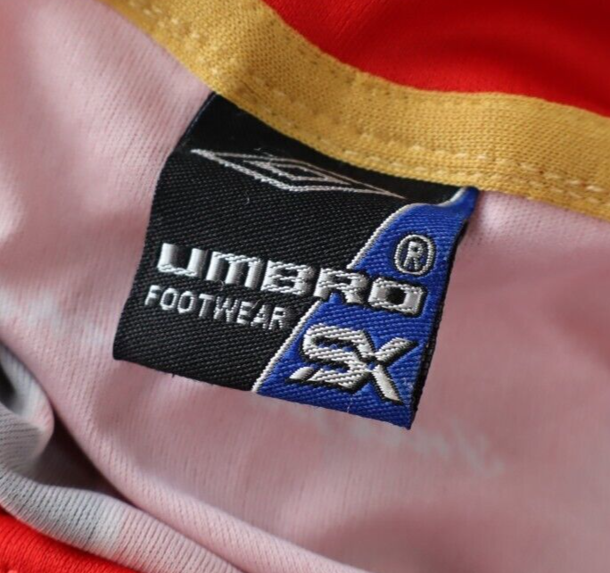 UMBRO PERU FARFAN N 10 MAGLIA CALCIO TRIKOT UOMO Tg L SOCCER JERSEY VINTAGE 2018