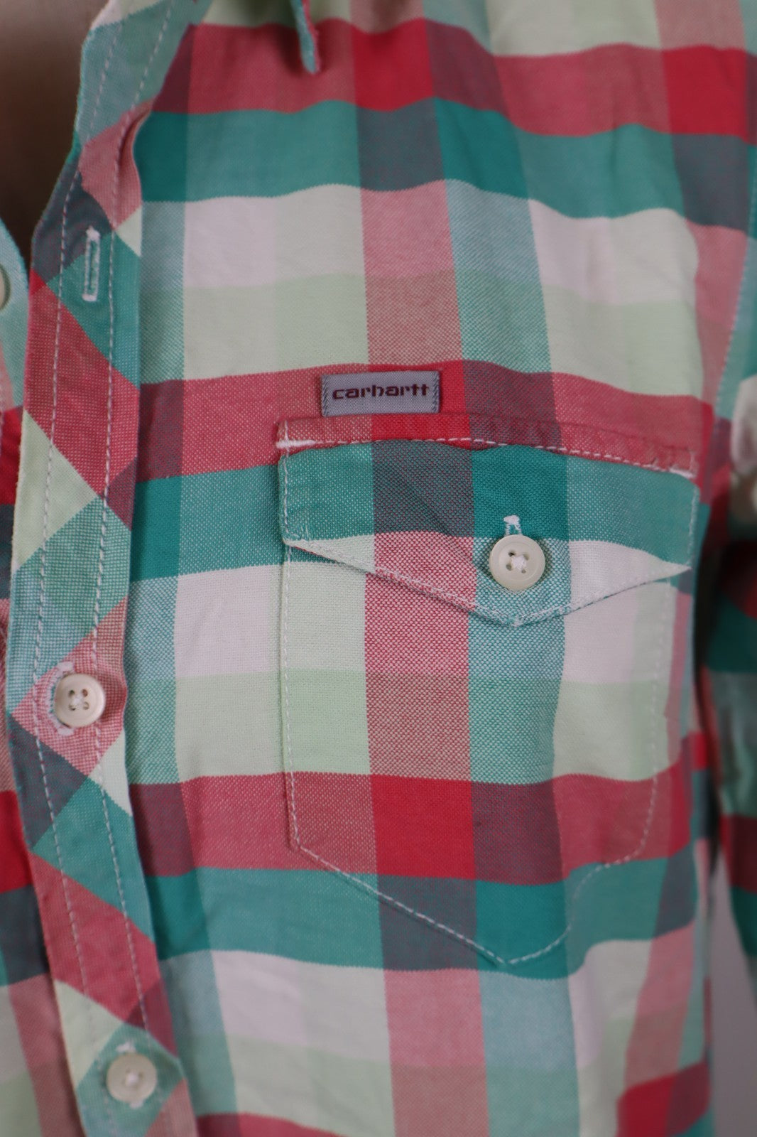CARHARTT CAMICIA DONNA TG. S WOMAN SHIRT CASUAL VINTAGE COTONE