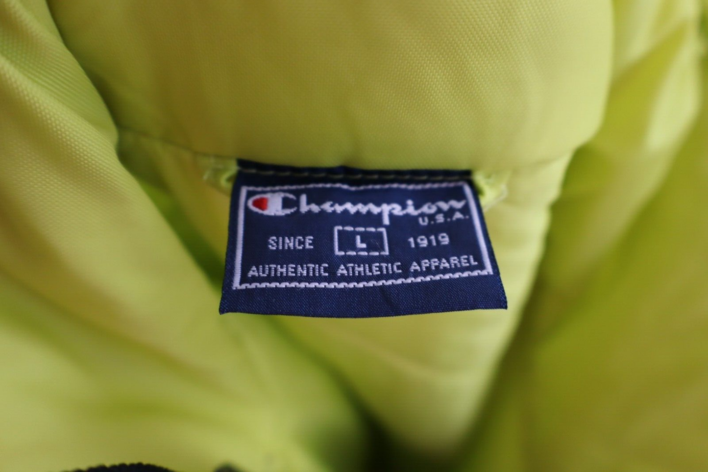 CHAMPION '90S GIUBBINO TRAPUNTATO UOMO Tg. L MAN VINTAGE CASUAL JACKET