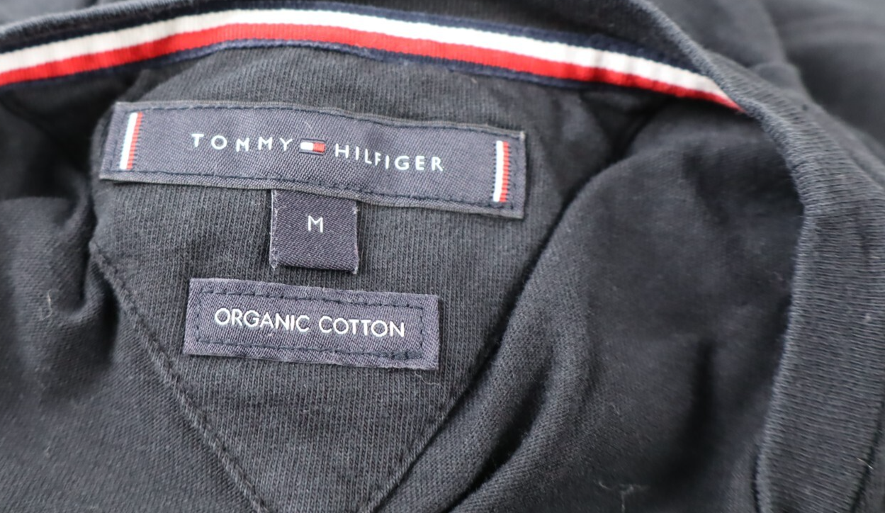 TOMMY HILFIGER MAGLIA UOMO TG. M MAN T-SHIRT VINTAGE CASUAL COTONE COTTON LOGO