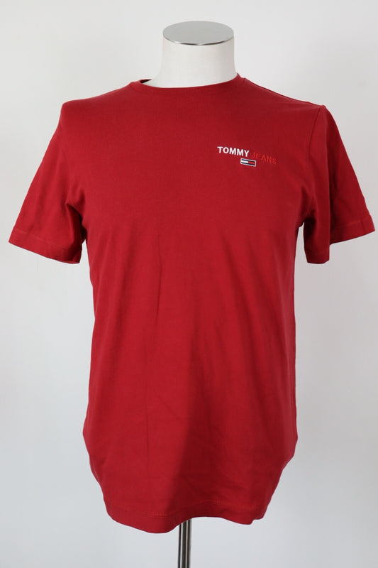 TOMMY JEANS HILFIGER MAGLIA COTONE UOMO TG. XS MAN T- SHIRT CASUAL VINTAGE