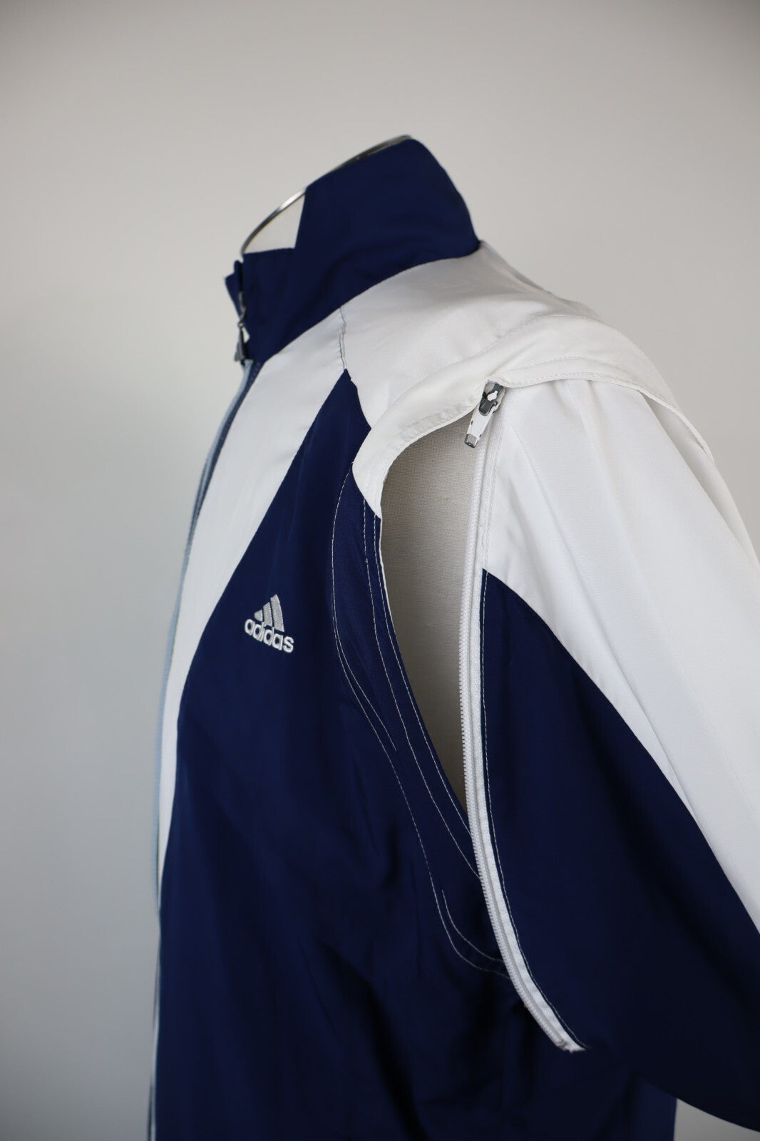 ADIDAS GIACCA SMANICATO UOMO TG 46 MAN SPORT VINTAGE CASUAL JACKET