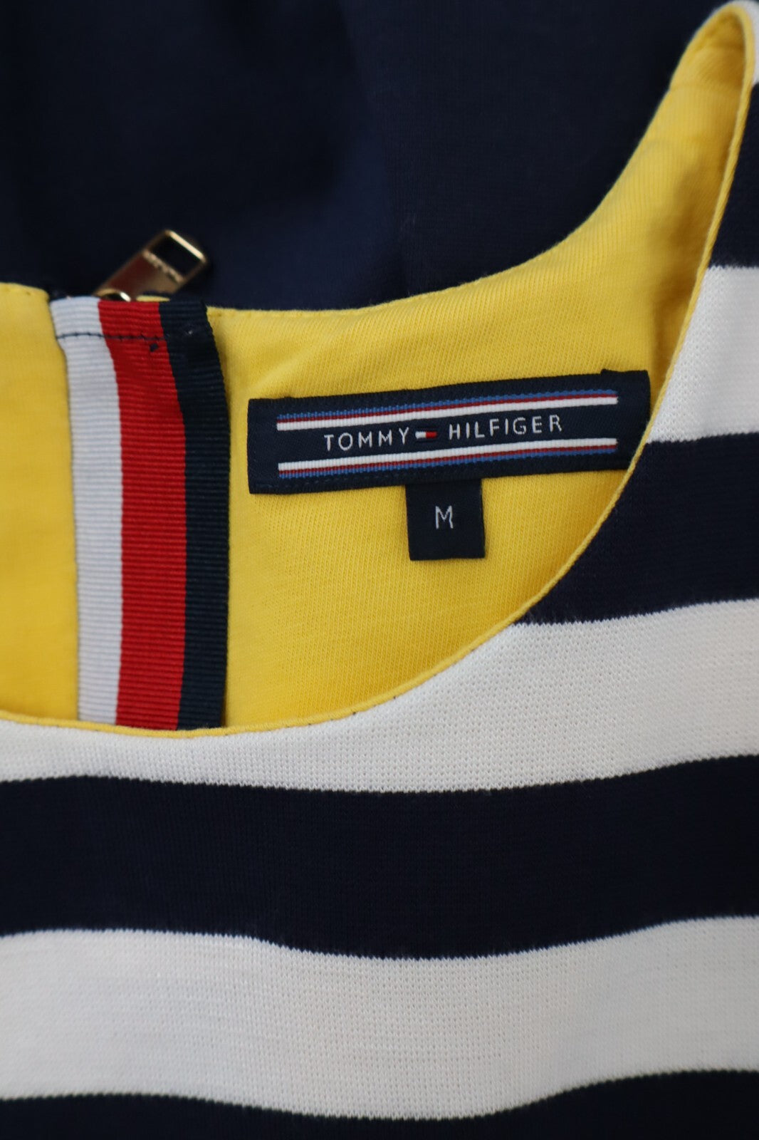 TOMMY HILFIGER VESTITO ABITO DONNA TG. M WOMAN CASUAL VINTAGE DRESS SAILOR