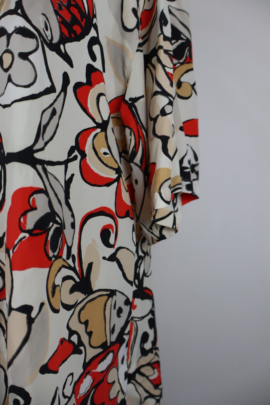 MARELLA CAMICIA  DONNA TG. 42 WOMAN SHIRT CASUAL VINTAGE SETA ACETATO SILK