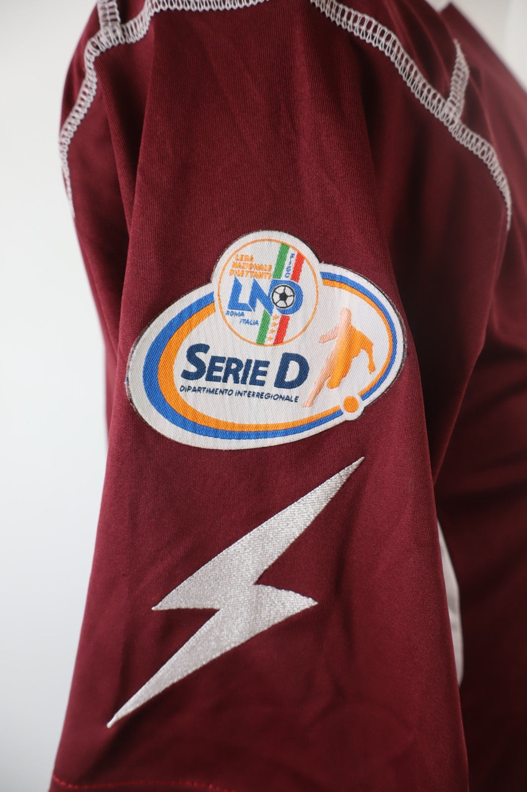 ZEUS POMIGLIANO N 18 SERIE D MAGLIA CALCIO UOMO L JERSEY TRIKOT SPORT INDOSSATA