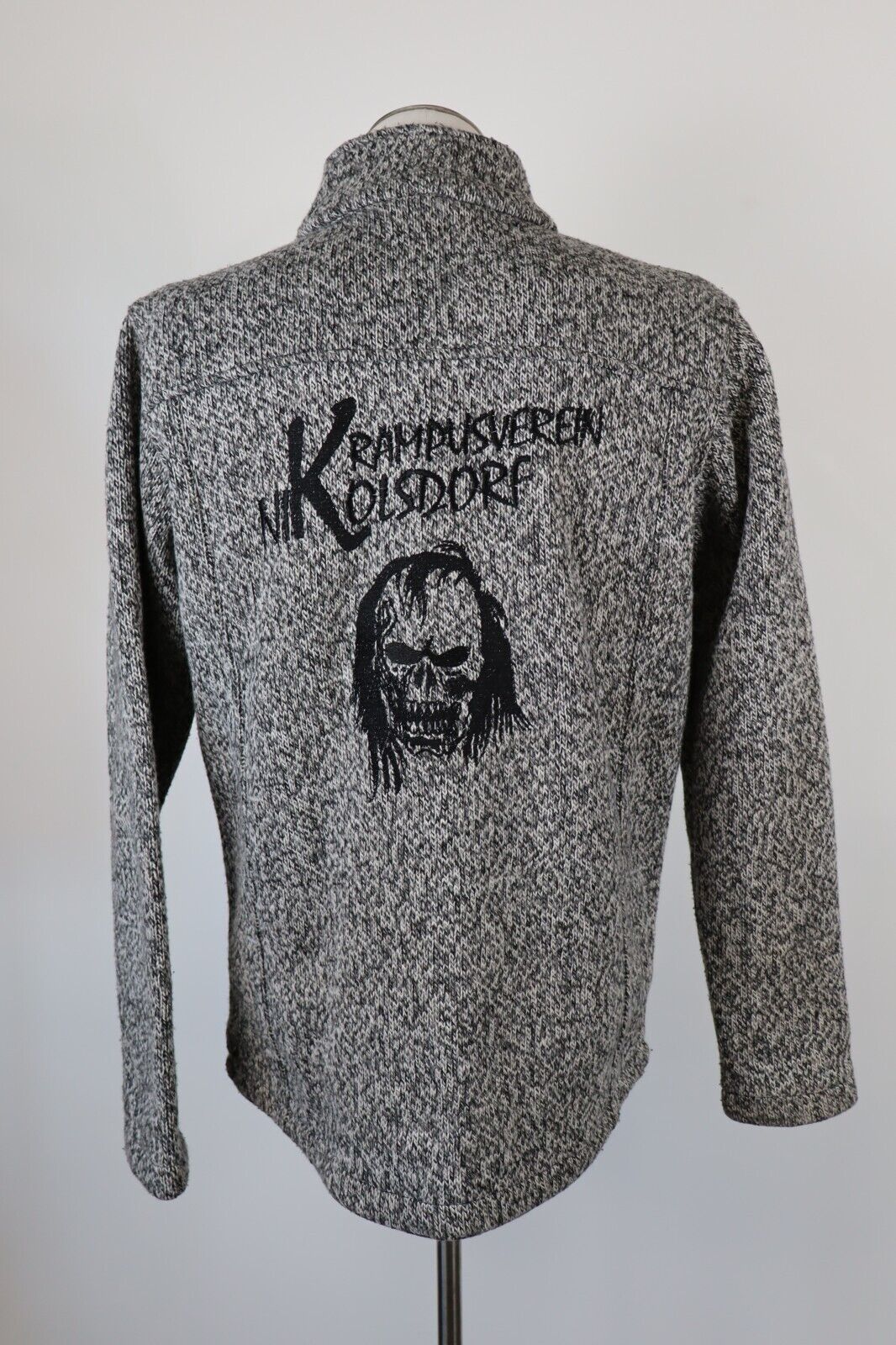 KILIMANJARO FELPA CON ZIP JACKET UOMO Tg L MAN SWEATSHIRT CASUAL VINTAGE LANA