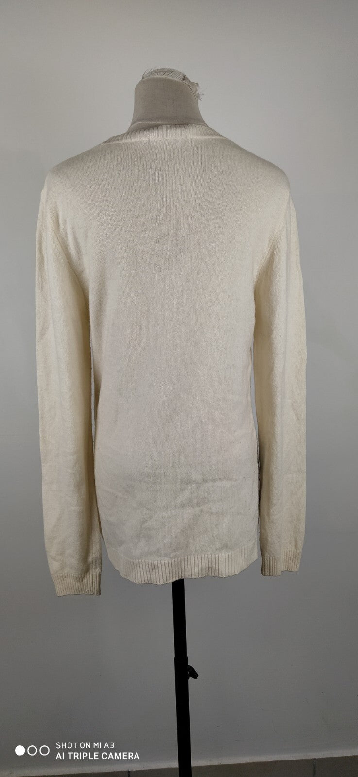 CESARE PACIOTTI 4US MAGLIONE DONNA Tg. 46 WOMAN CASUAL SWEATER LANA CASHMERE