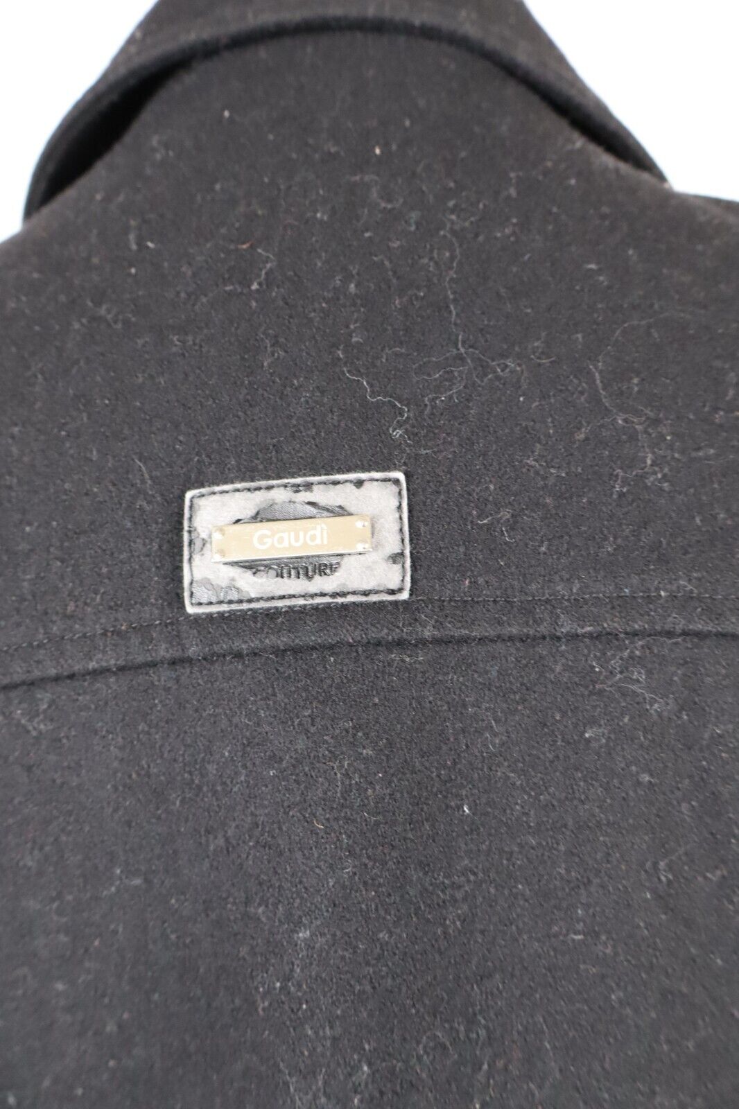 GAUDI CAPPOTTO LANA GIACCA DONNA TG 42 WOMAN WOOL COAT VINTAGE CASUAL