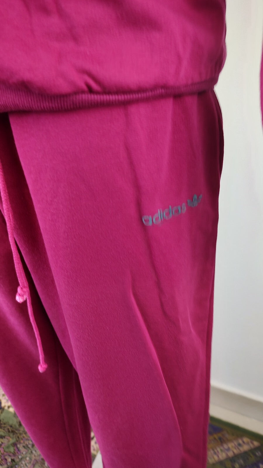 ADIDAS TUTA COMPLETA DUE PEZZI Tg. 8 TRACKSUIT JACKET PANTS UOMO SPORT