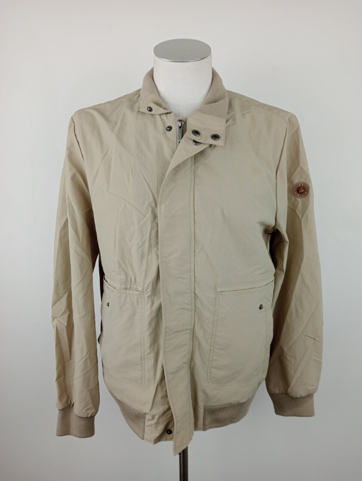 HARMONT & BLAINE GIUBBINO LEGGERO UOMO Tg L MAN CASUAL VINTAGE JACKET COTONE