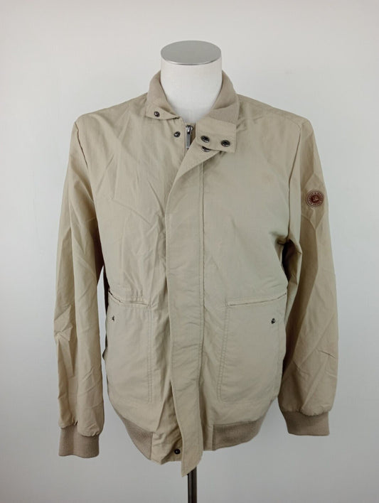 HARMONT & BLAINE GIUBBINO LEGGERO UOMO Tg L MAN CASUAL VINTAGE JACKET COTONE