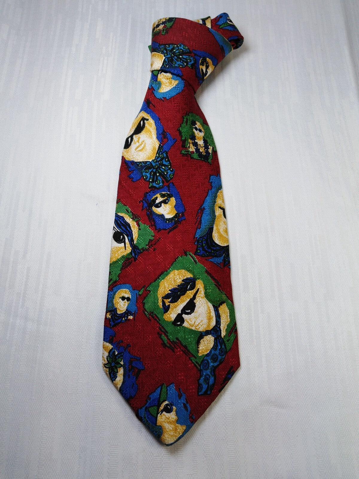 ROBERTO MOCELLINI 100% SILK TIE SETA CRAVATTA NECKTIE MADE IN ITALY