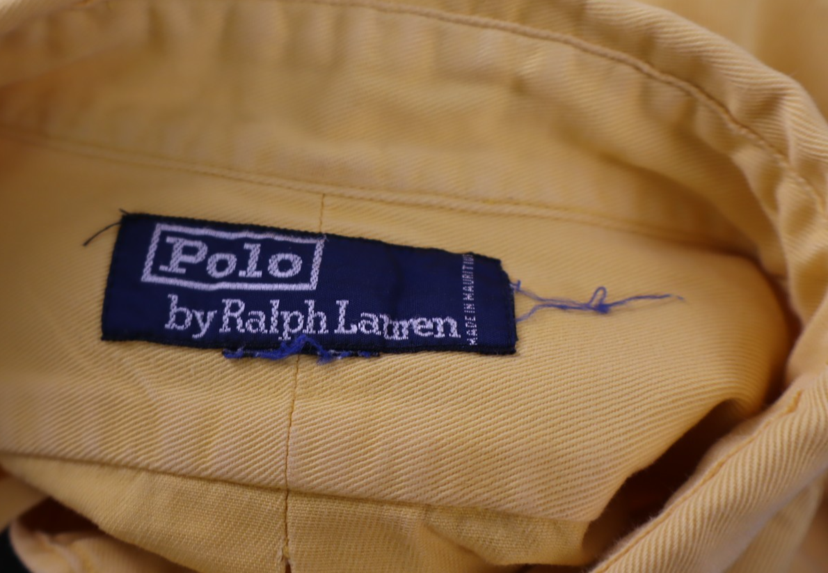 POLO RALPH LAUREN CAMICIA UOMO COTONE TG M MAN CASUAL VINTAGE COTTON SHIRT LOGO