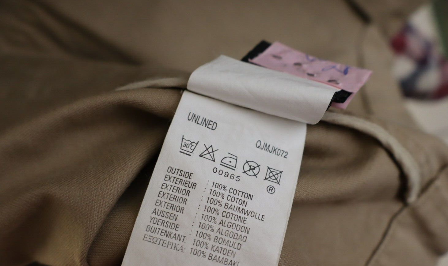 QUIKSILVER GIUBBINO GIACCA COTONE LEGGERO UOMO Tg. S MAN CASUAL JACKET VINTAGE