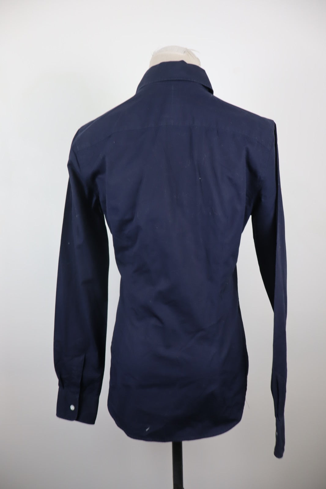 RALPH LAUREN CAMICIA DONNA 8 WOMAN SHIRT CASUAL VINTAGE COTONE COTTON BIG LOGO