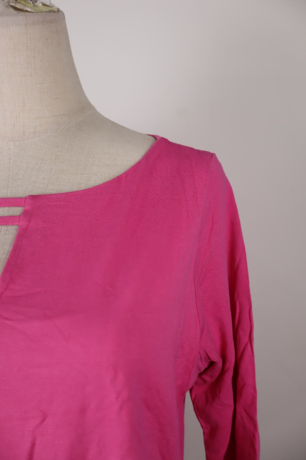 LUISA SPAGNOLI MAGLIA DONNA TG. XL WOMAN T-SHIRT CASUAL VINTAGE MANICA A 3/4