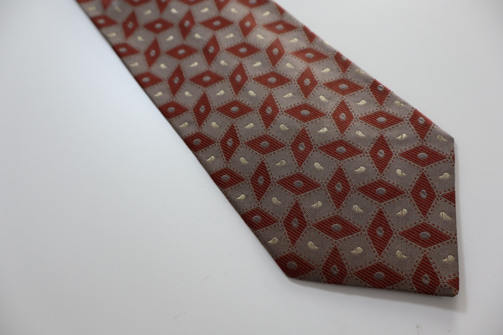GIANFRANCO FERRE' 100% SILK TIE SETA CRAVATTA NECKTIE MADE IN ITALY CLASSIC