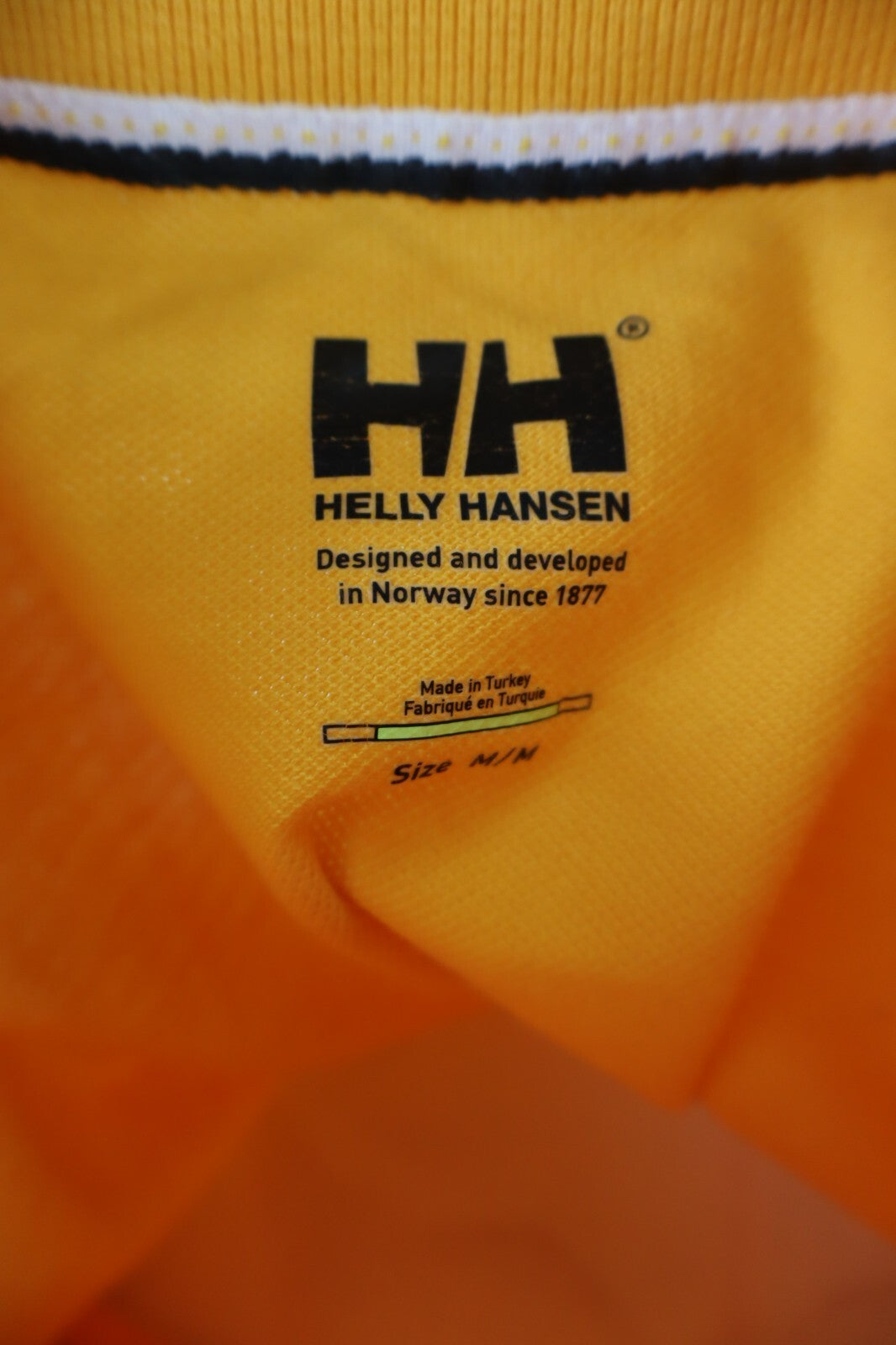 HELLY HANSEN MAGLIA POLO UOMO COTONE TG. M MAN COTTON SHIRT CASUAL VINTAGE