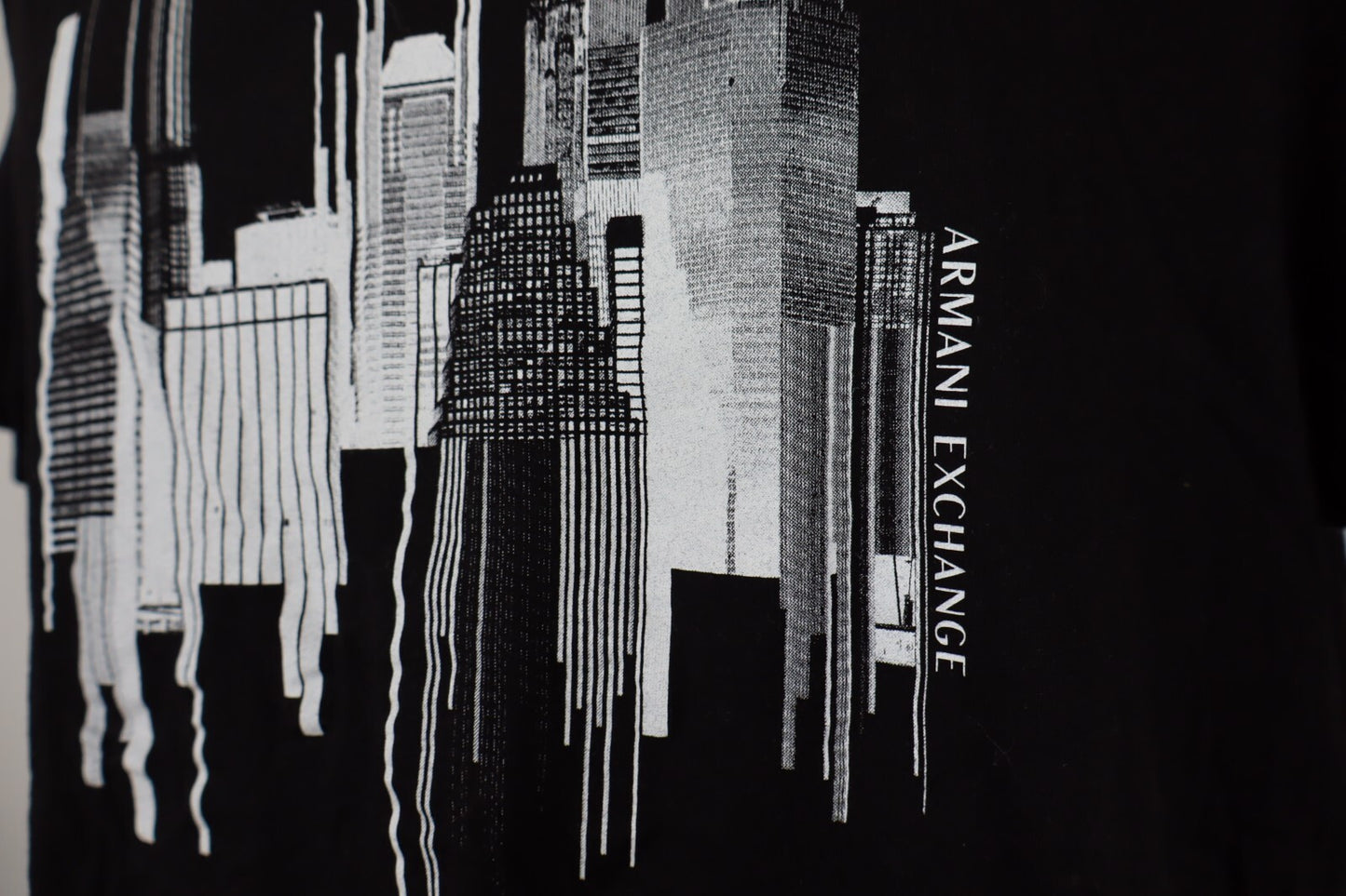 ARMANI EXCHANGE MAGLIA UOMO COTONE TG 2XL MAN COTTON T-SHIRT CASUAL VINTAGE