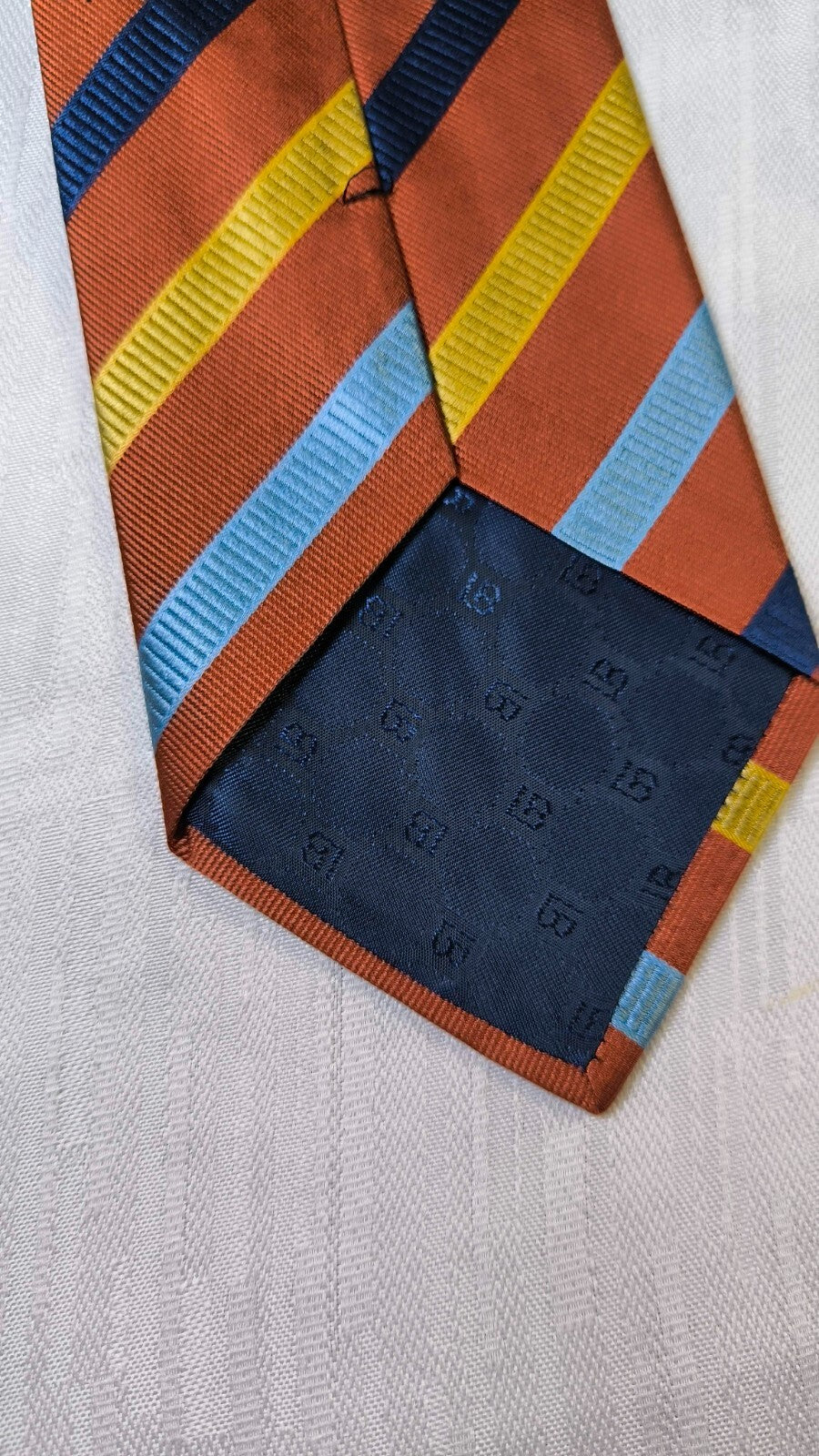 BIAGIOTTI  UOMO 100%  SILK TIE SETA CRAVATTA NECKTIE MADE IN ITALY VINTAGE