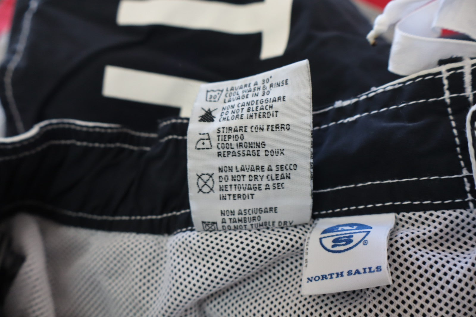 NORTH SAILS COSTUME PANTALONCINO MARE UOMO TG 36 MEN SWIMSUIT VINTAGE CASUAL