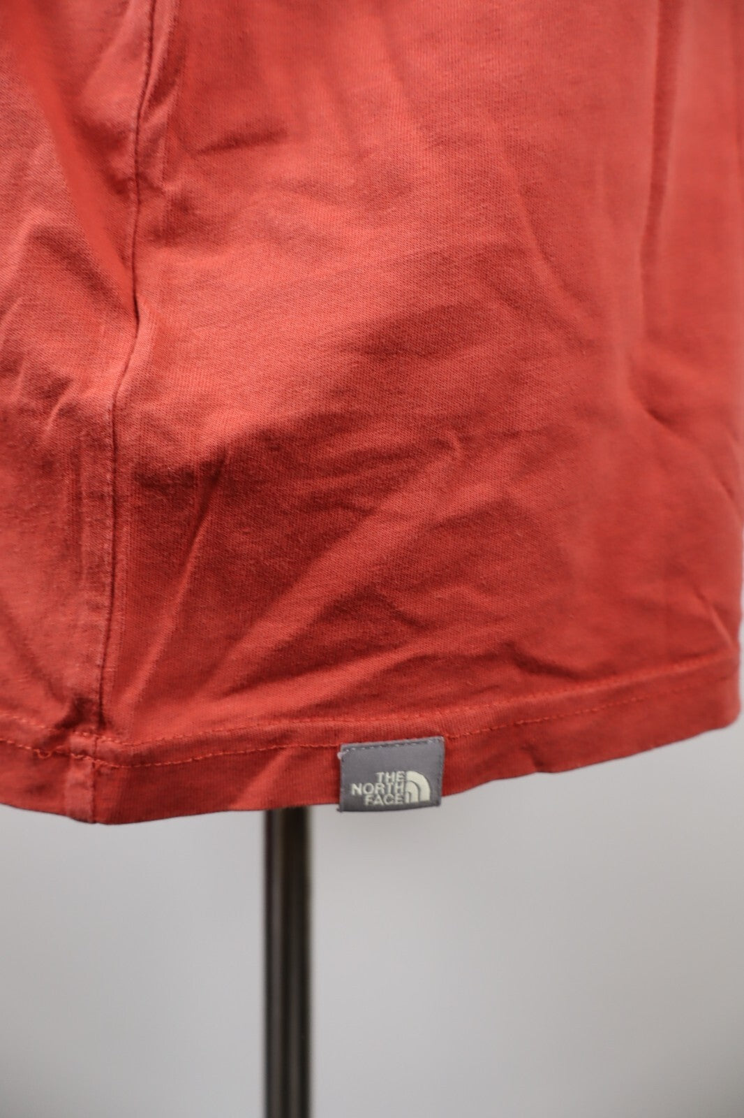 THE NORTH FACE MAGLIA UOMO TG. XL MAN T-SHIRT VINTAGE CASUAL COTONE COTTON ROSSO