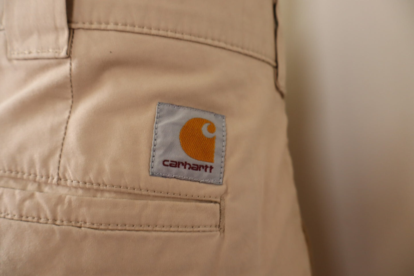 CARHARTT BERMUDA PANTALONE SHORTS UOMO W32 MAN VINTAGE CASUAL PANTS COTONE