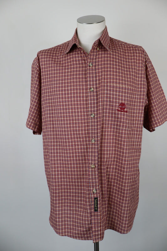 TIMBERLAND CAMICIA UOMO TG. XL MAN CASUAL VINTAGE SHIRT COTONE COTTON