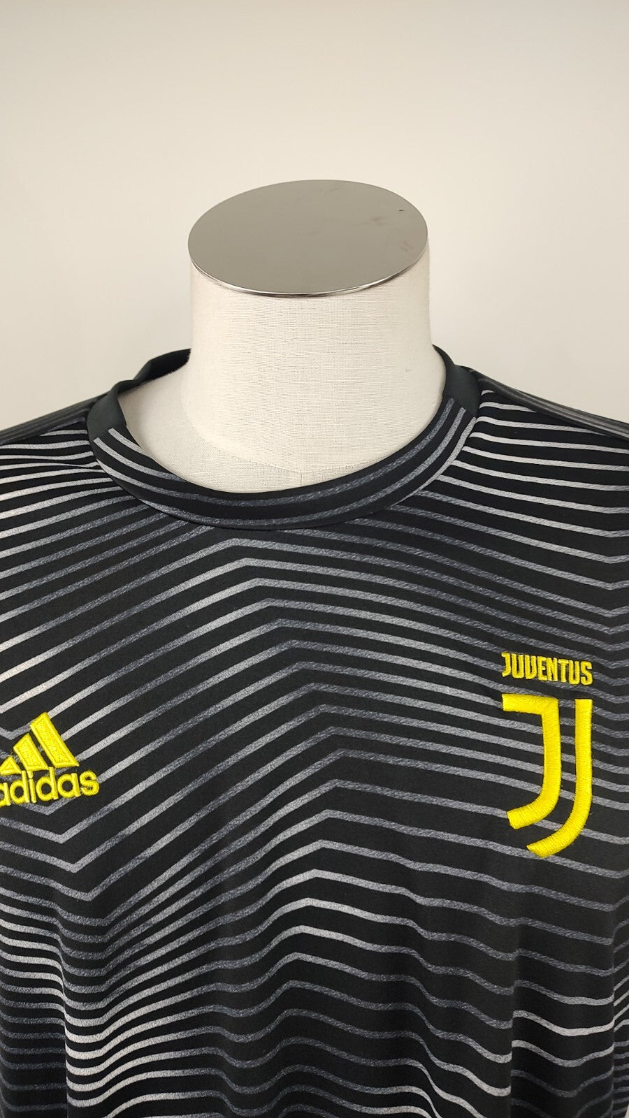ADIDAS JUVENTUS MAGLIA CALCIO UOMO Tg XL SOCCER JERSEY TRIKOT VINTAGE PRE-MATCH