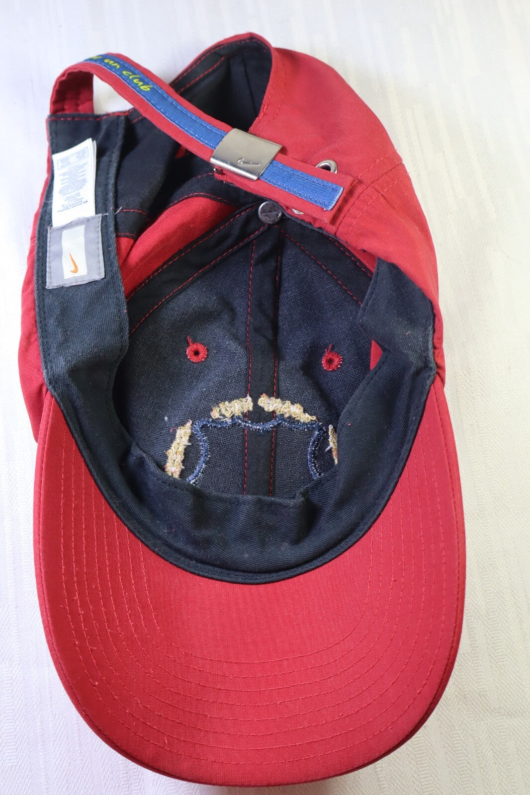 NIKE BARCELLONA CAPPELLO TG. UNICA BERRETTO UOMO DONNA HAT CAP VINTAGE CALCIO