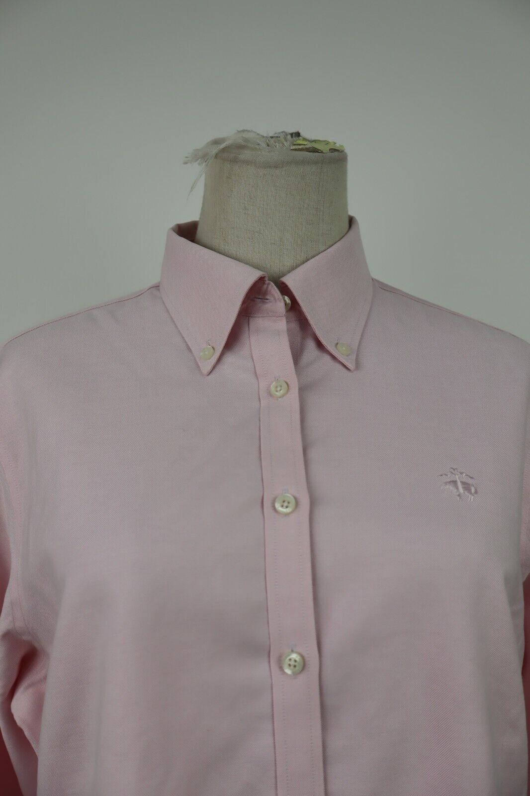 BROOKS BROTHERS CAMICIA DONNA TG. 12 WOMAN SHIRT CASUAL VINTAGE COTONE