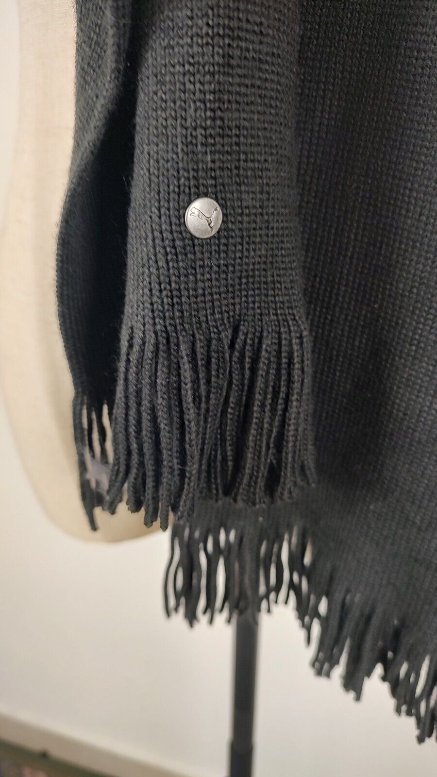 PUMA SCIARPA UOMO DONNA WOMAN MAN VINTAGE CASUAL SCARF LANA
