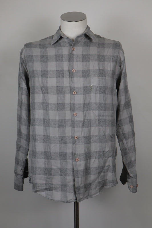 LEVI'S CAMICIA COTONE UOMO TG. M MAN CASUAL VINTAGE SHIRT LOGO COTTON