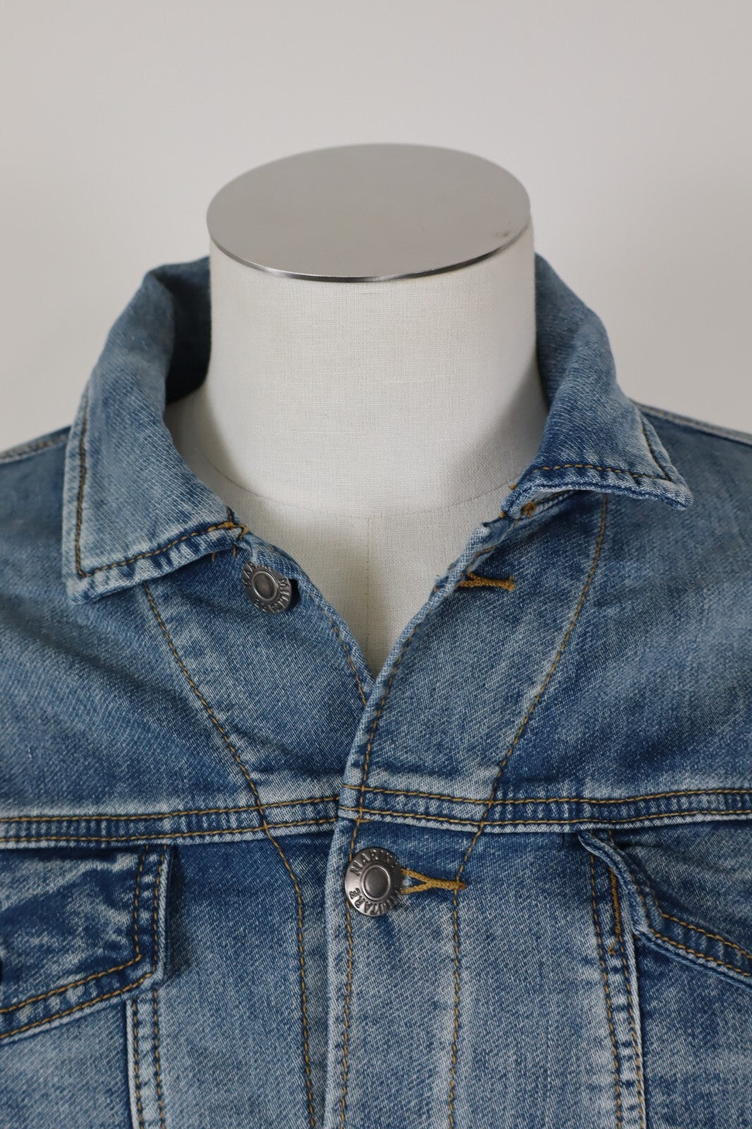 MARINA MILITARE GIUBBINO JEANS DENIM UOMO Tg M MAN CASUAL JACKET COTONE