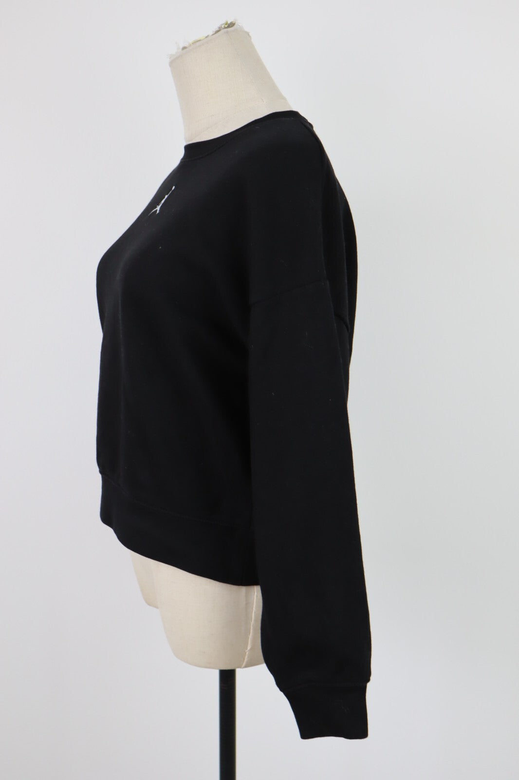 JORDAN FELPA DONNA Tg S COTONE WOMAN CASUAL VINTAGE SPORT SWEATSHIRT