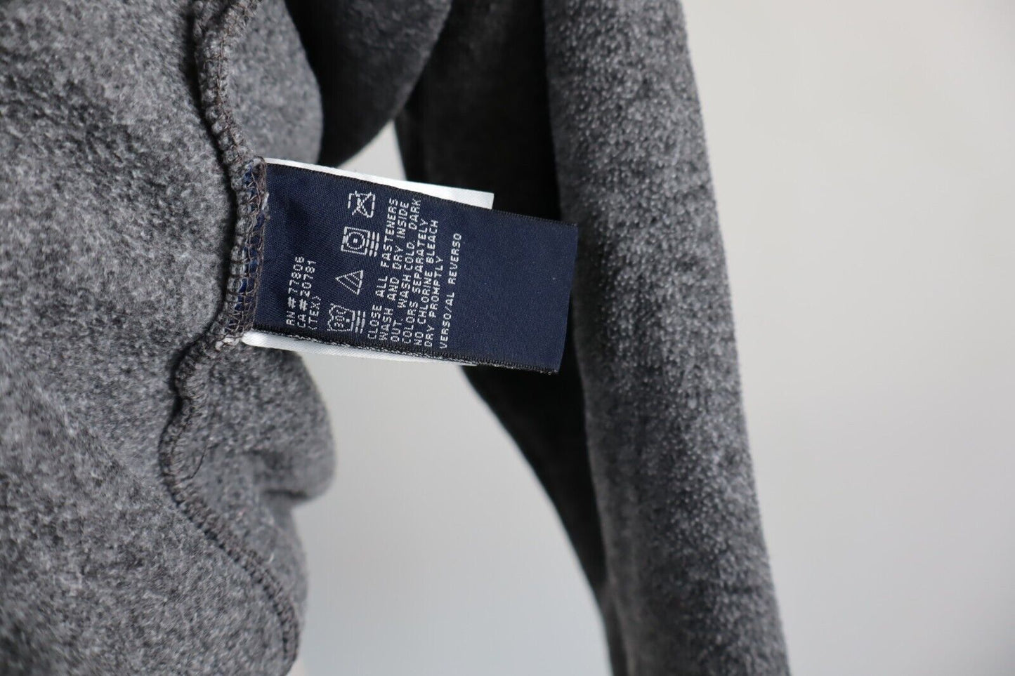 TOMMY HILFIGER FELPA CON ZIP UOMO Tg S MAN SPORT JACKET SWEATSHIRT VINTAGE