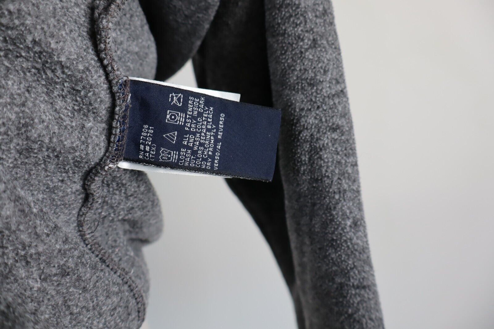 TOMMY HILFIGER FELPA CON ZIP UOMO Tg S MAN SPORT JACKET SWEATSHIRT VINTAGE