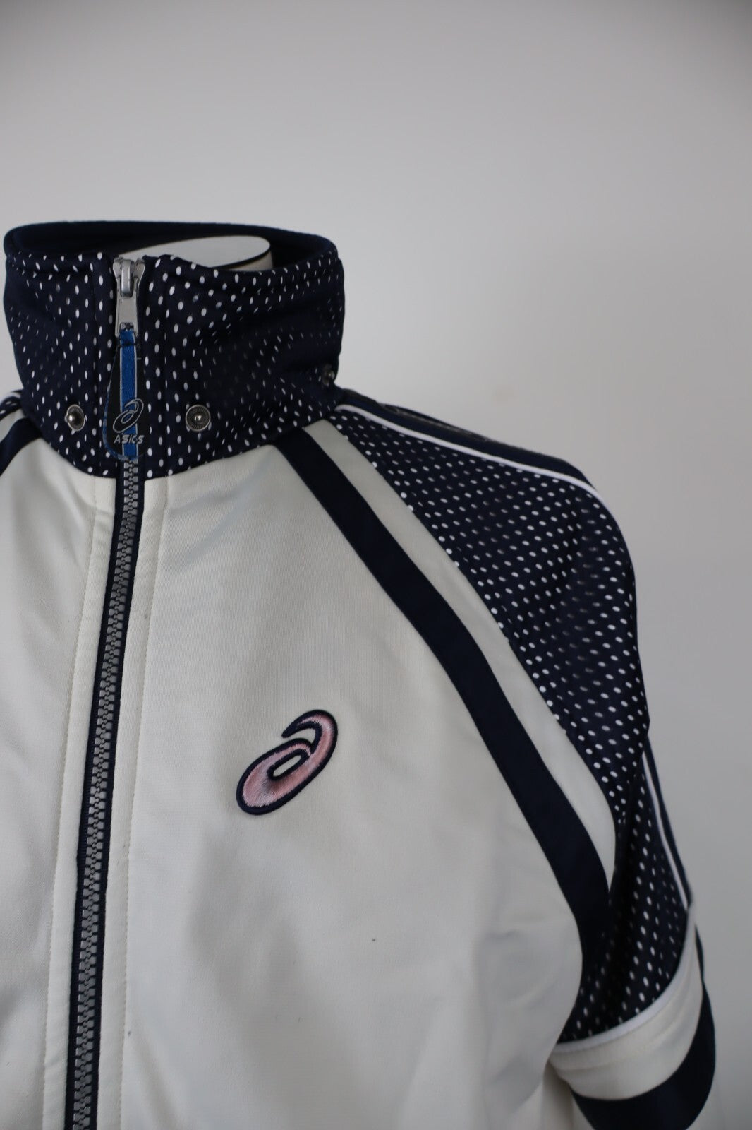 ASICS GIACCA SPORTIVA UOMO Tg. S MAN VINTAGE CASUAL SPORT JACKET