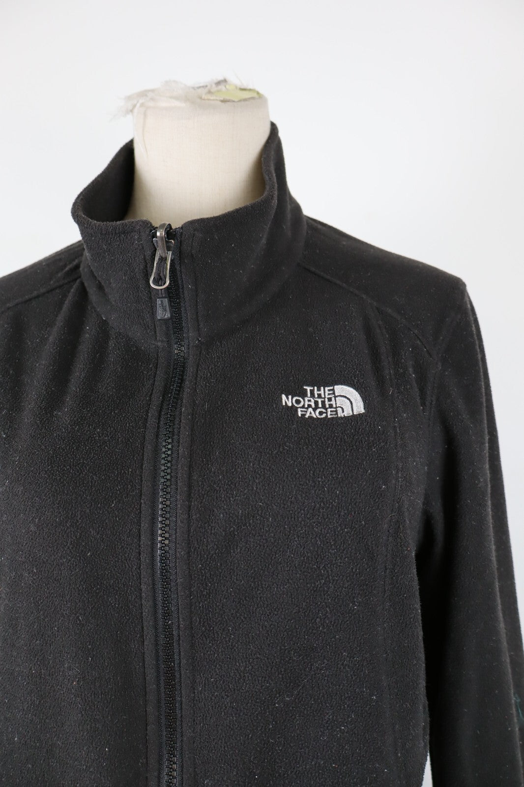 THE NORTH FACE FELPA CON ZIP DONNA Tg L WOMAN CASUAL VINTAGE SPORT SWEATSHIRT
