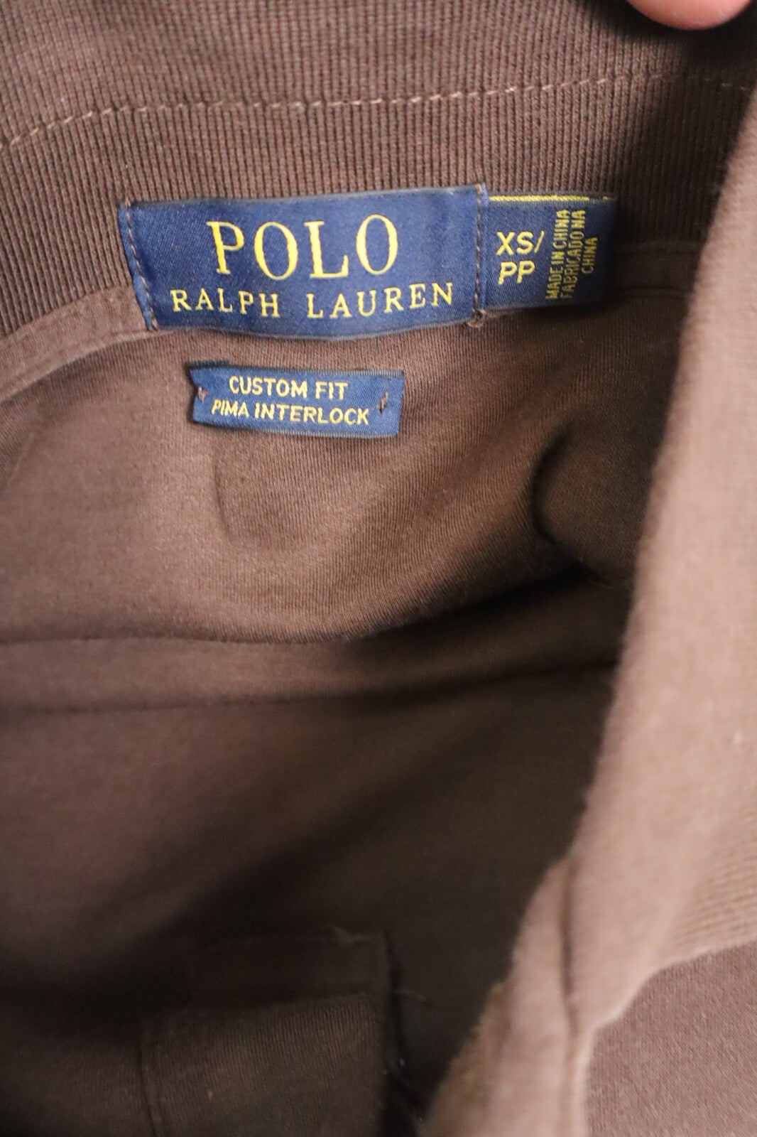 POLO RALPH LAUREN MAGLIA UOMO TG XS MAN CASUAL VINTAGE T-SHIRT COTONE COTTON